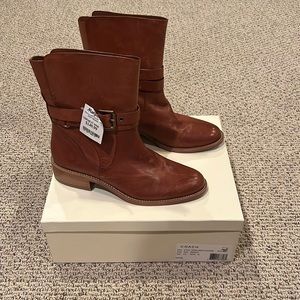 Coach Jesika Waxy Leather boots